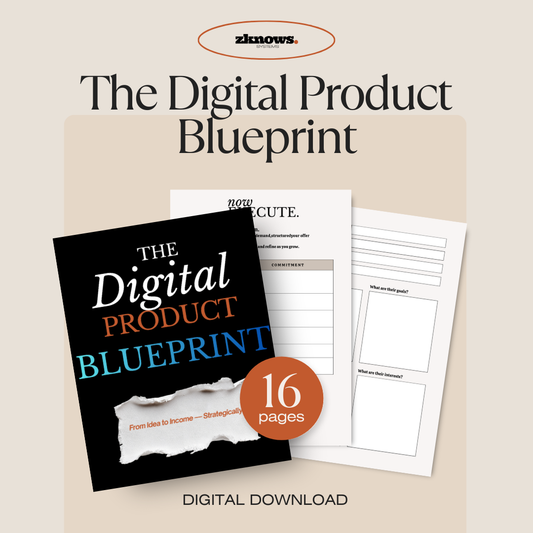 The Digital Product Blueprint